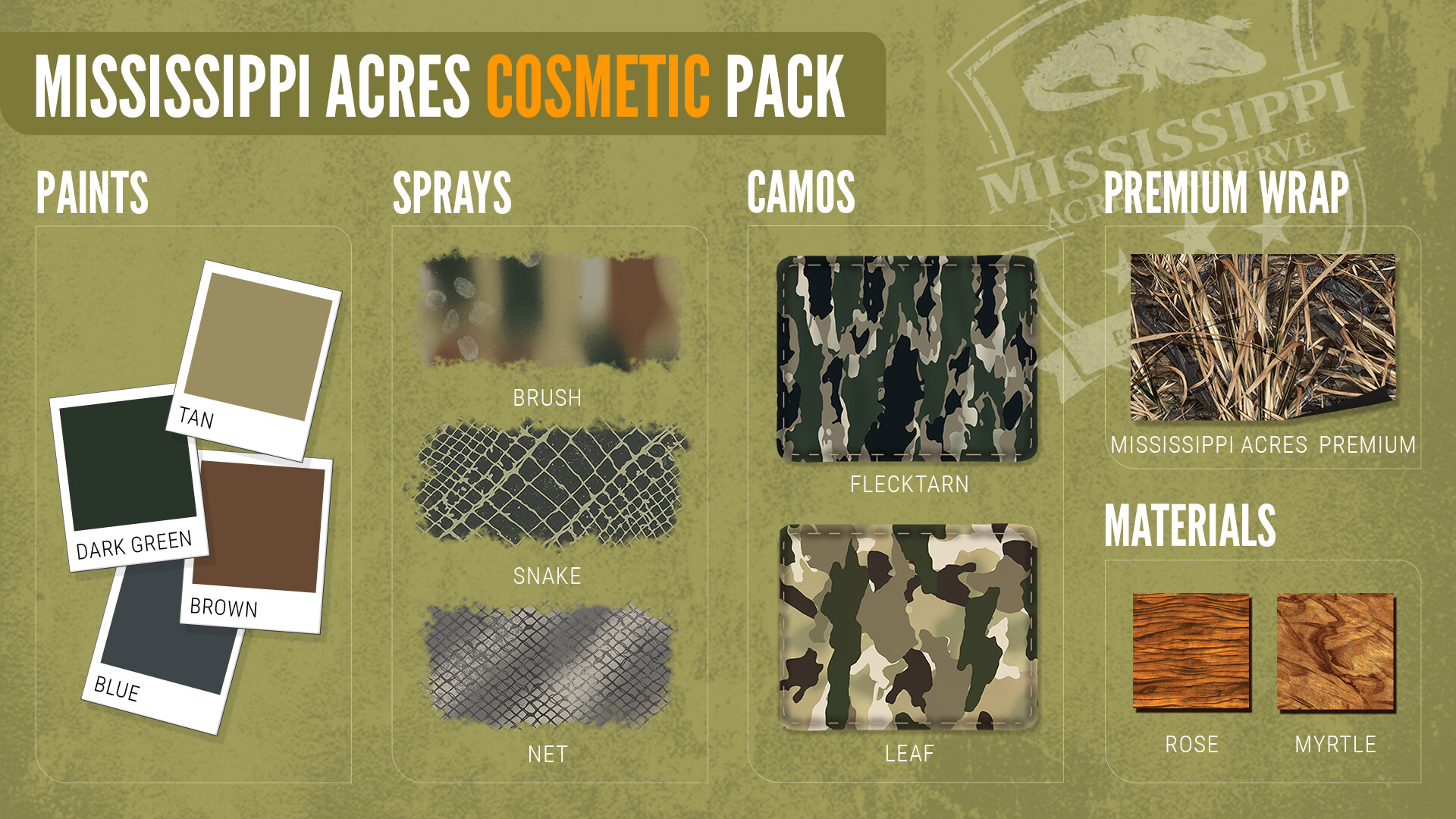 theHunter: Call of the Wild™ - Mississippi Acres Cosmetic Pack Featured Screenshot #1