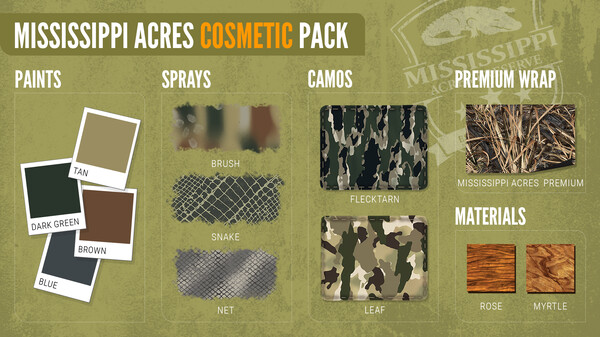 theHunter: Call of the Wild™ - Mississippi Acres Cosmetic Pack