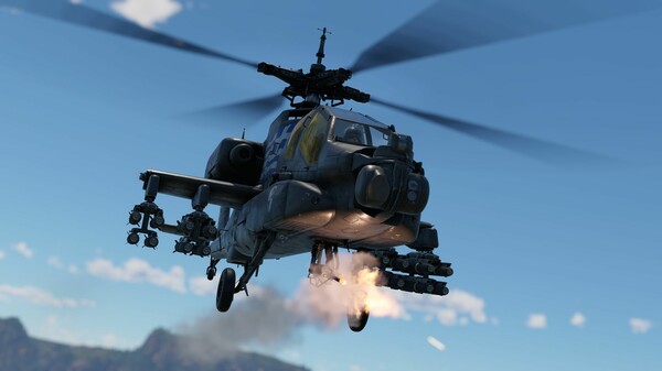 Screenshot z War Thunder - AH-64A Apache Pack