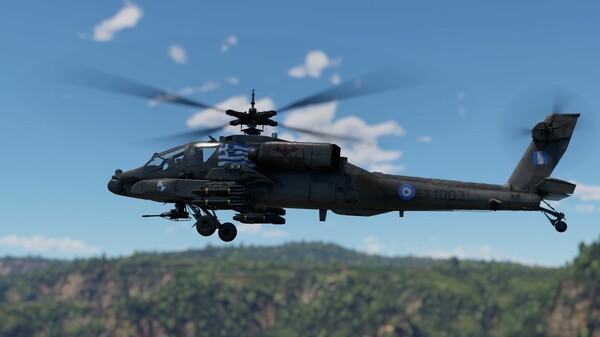 Screenshot z War Thunder - AH-64A Apache Pack