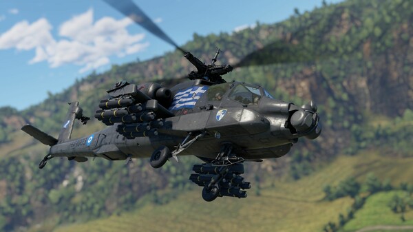 Screenshot z War Thunder - AH-64A Apache Pack