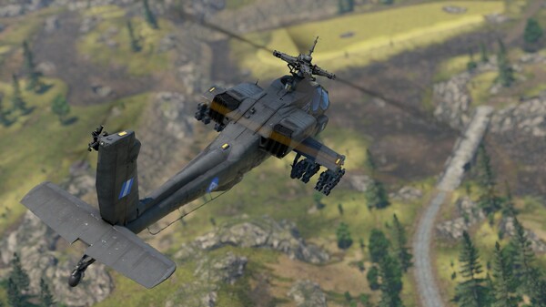 War Thunder - AH-64A Apache Pack