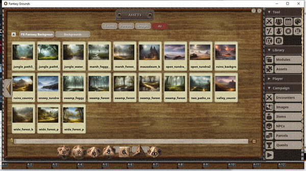 Fantasy Grounds - FG Fantasy Backgrounds