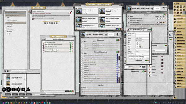 Fantasy Grounds - Savage Rifts(R): The Tomorrow Legion Archetypes - Set 1 #SWADE