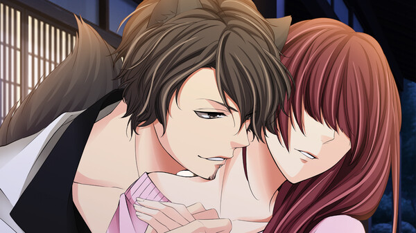 Screenshot z 今宵、妖しい口づけを ～雅・京牙・沙門編～