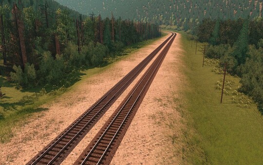 Screenshot z Trainz 2019 DLC - USA Route - Far Northern Mountains