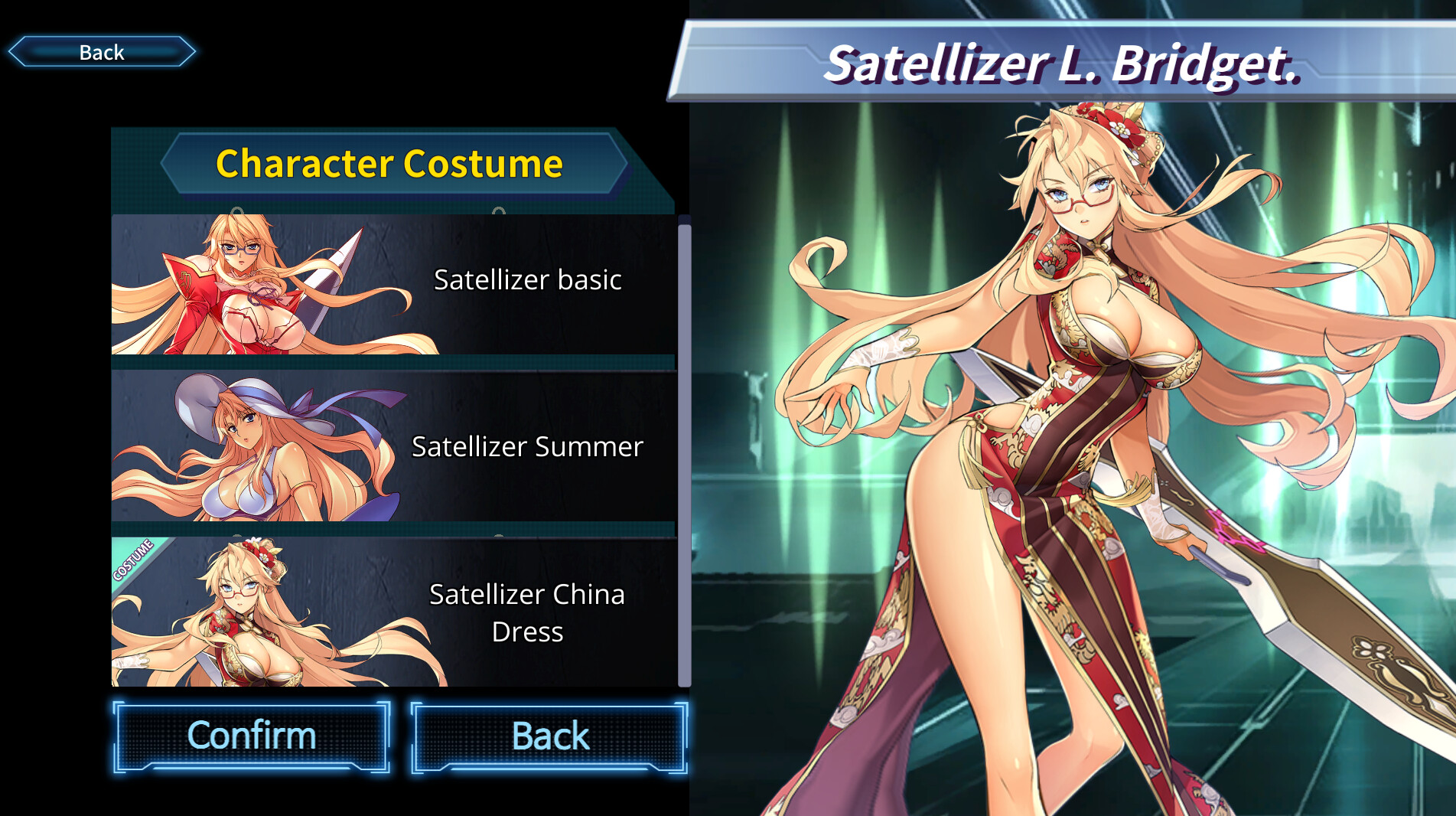 Battle Heroine Crisis COSTUME : Satellizer Chinese dress Featured Screenshot #1