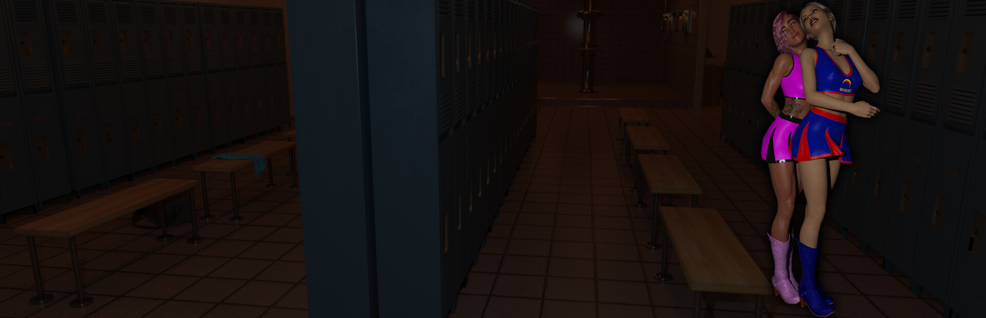 Futanari Sex - Locker Room Affair