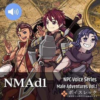 Visual Novel Maker - NPC Male Adventurers Vol.1