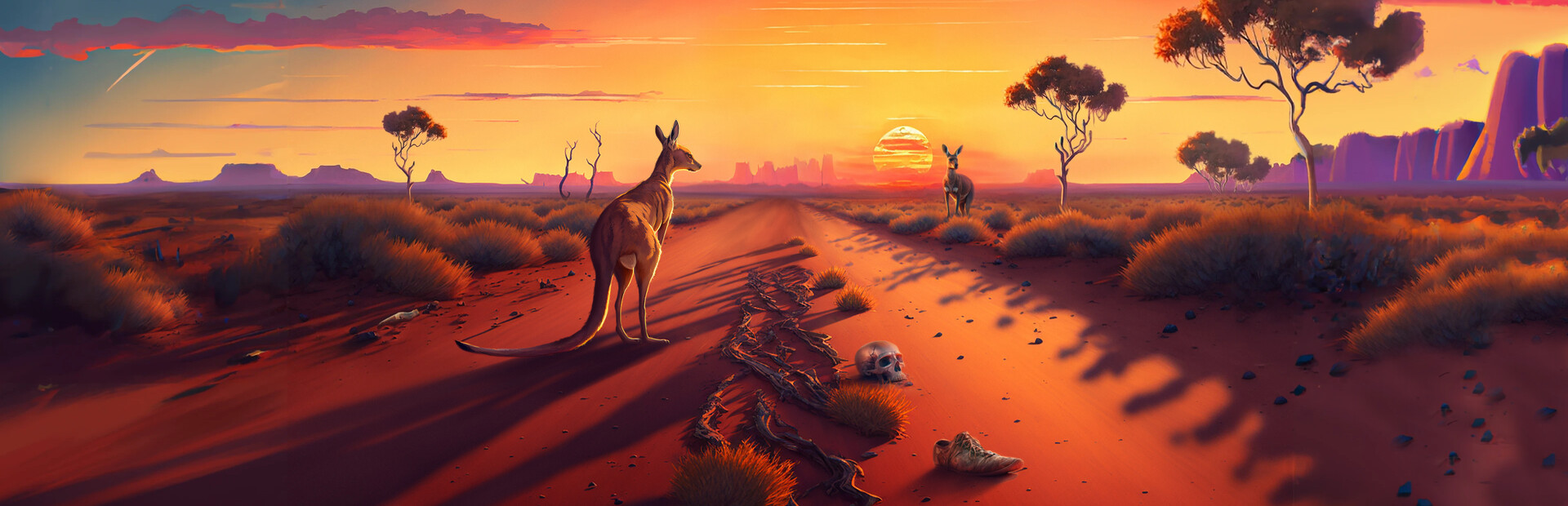 Alone in the Outback