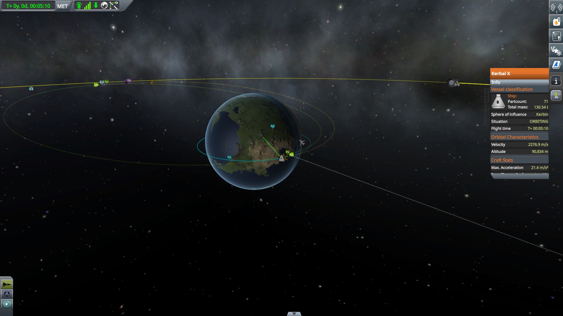 screenshot of Kerbal Space Program 3