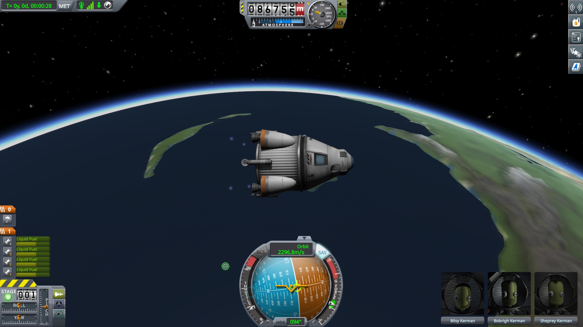 screenshot of Kerbal Space Program 4