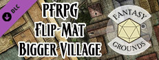 Fantasy Grounds - Pathfinder RPG - Pathfinder Flip-Mat - Bigger Village Small Capsule Image