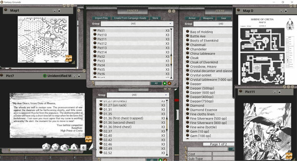 Fantasy Grounds - D&D Classics: X3 Curse of Xanathon (Basic)
