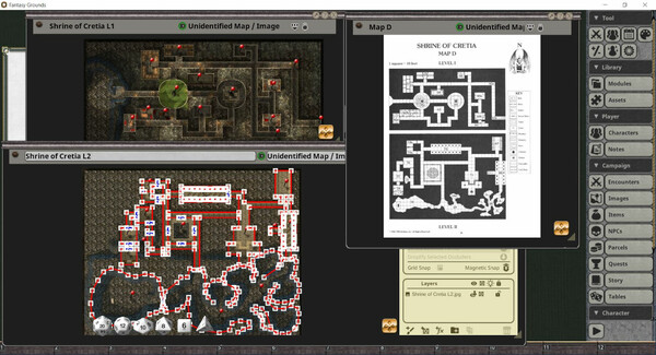 Fantasy Grounds - D&D Classics: X3 Curse of Xanathon (Basic)