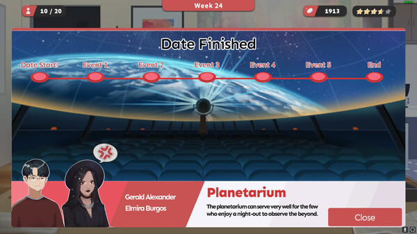 Screenshot z Matchmaker Agency