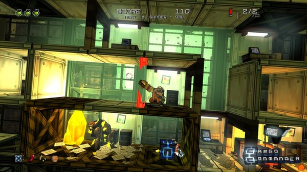 Screenshot z Cargo Commander