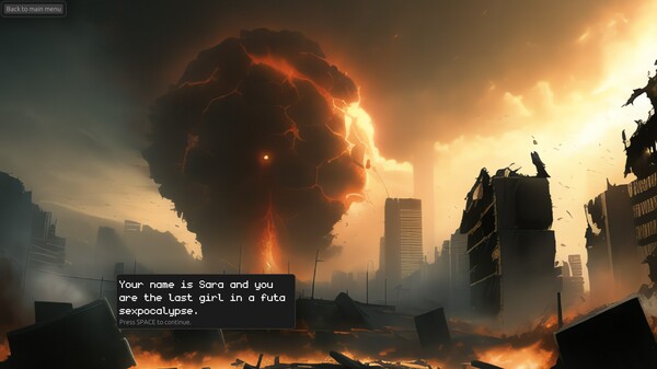Screenshot 4 of Last Girl in Futa Sexpocalypse - final gameplay screenshot