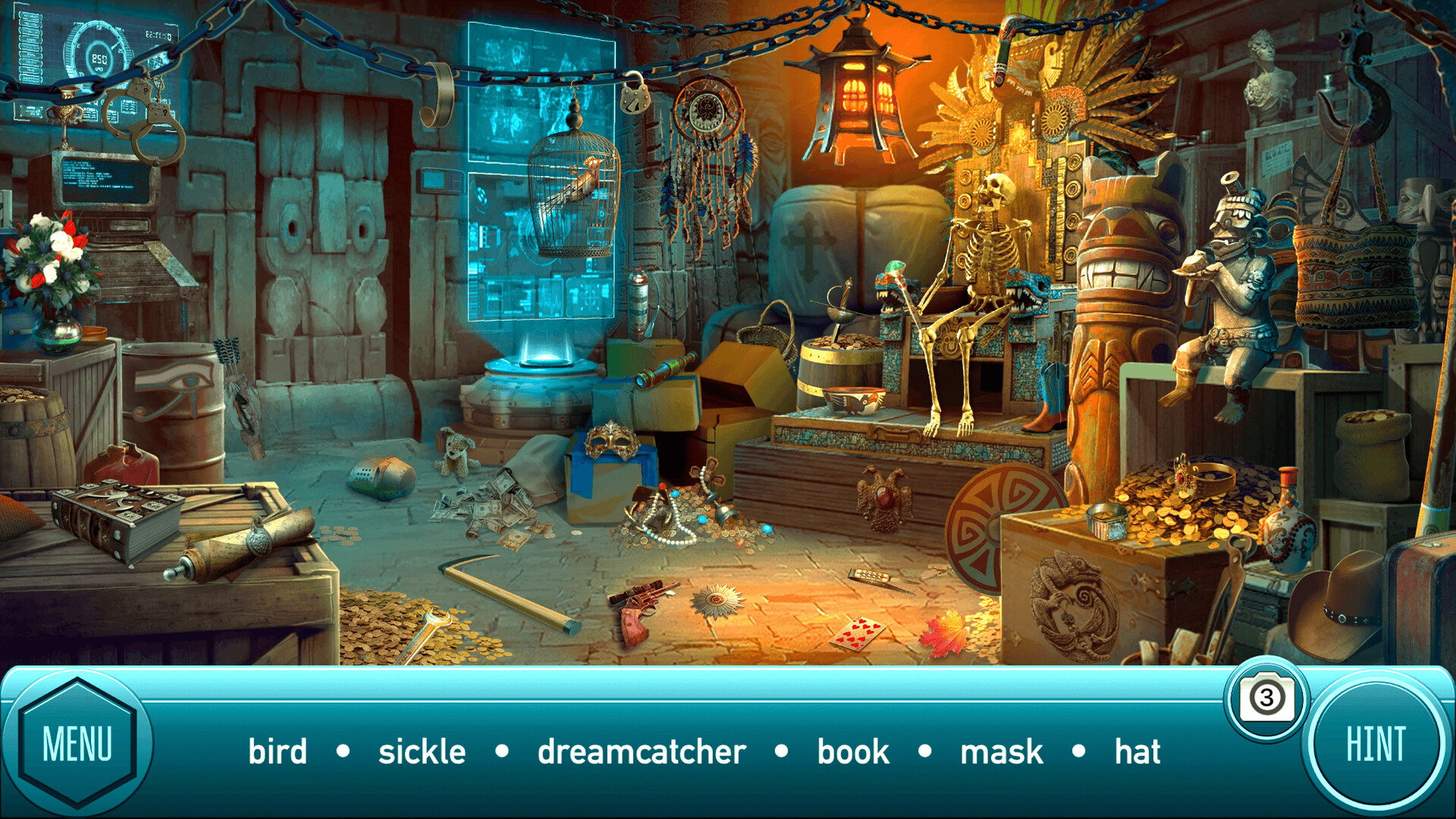Cyber West: Hidden Object Games - Western screenshot #4