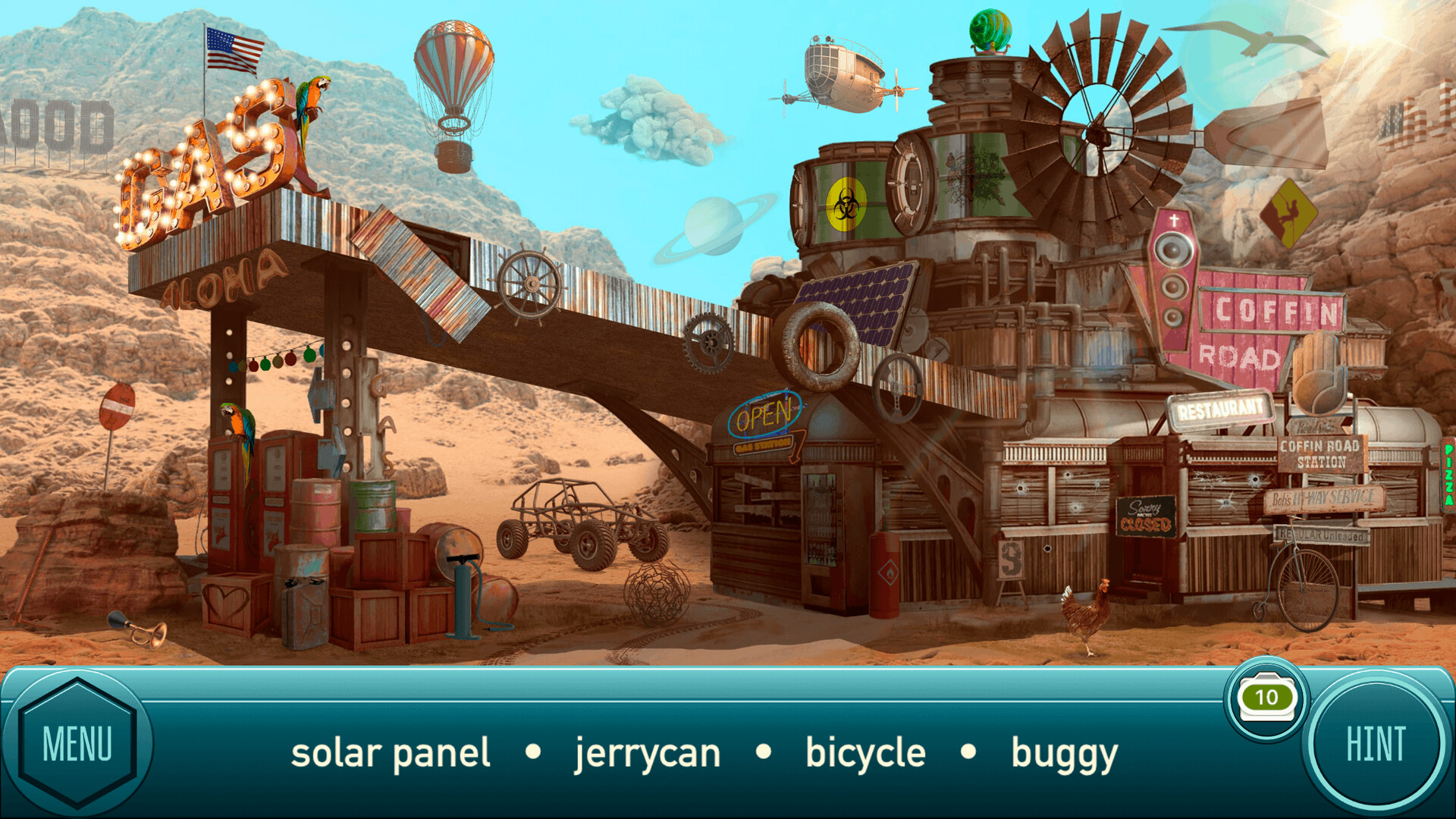 Cyber West: Hidden Object Games - Western screenshot #3