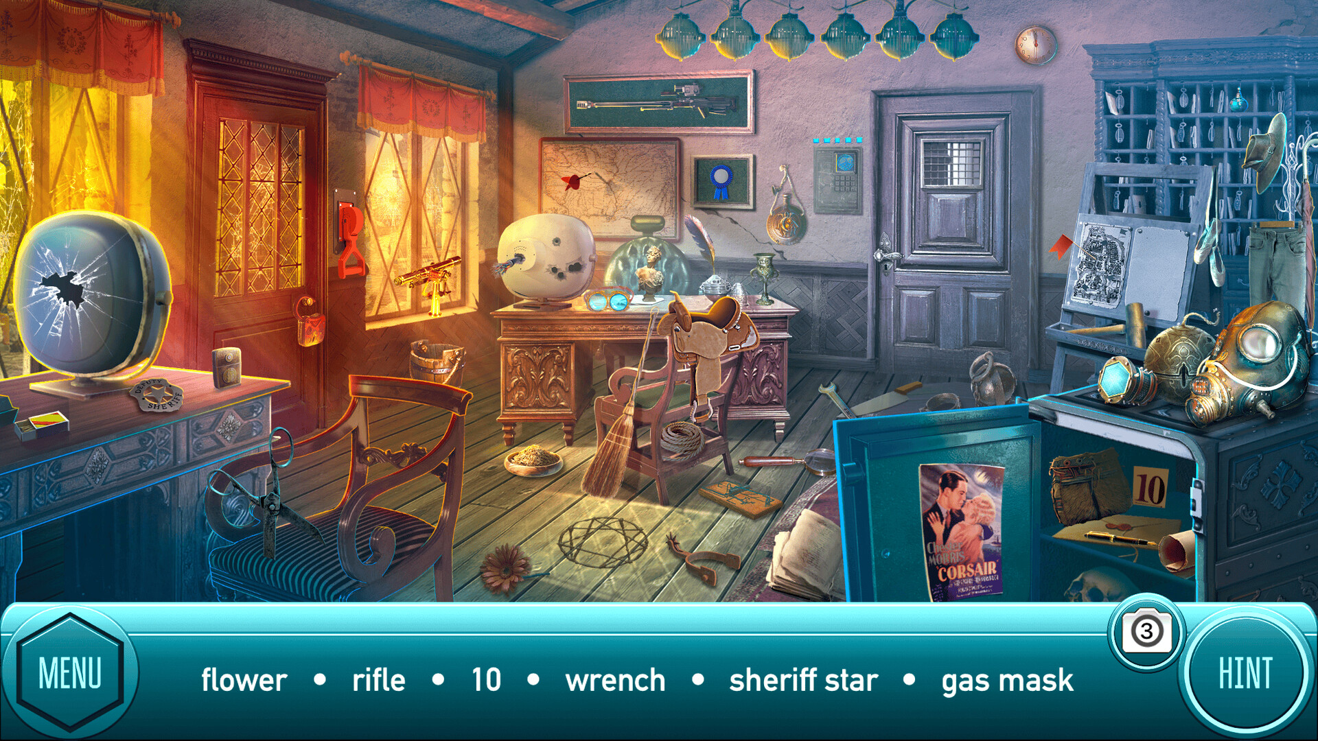 Cyber West: Hidden Object Games - Western screenshot #2