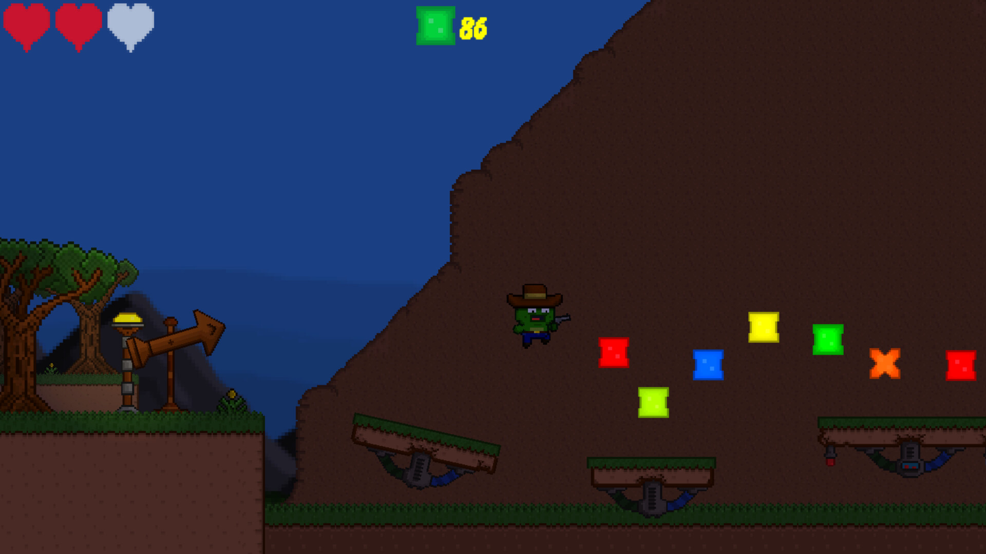 screenshot of Adventure's Pixel World 4