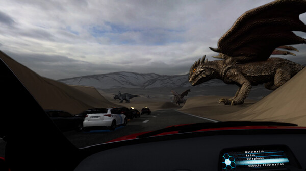 VR Racing on Dinosaur Island screenshot 4
