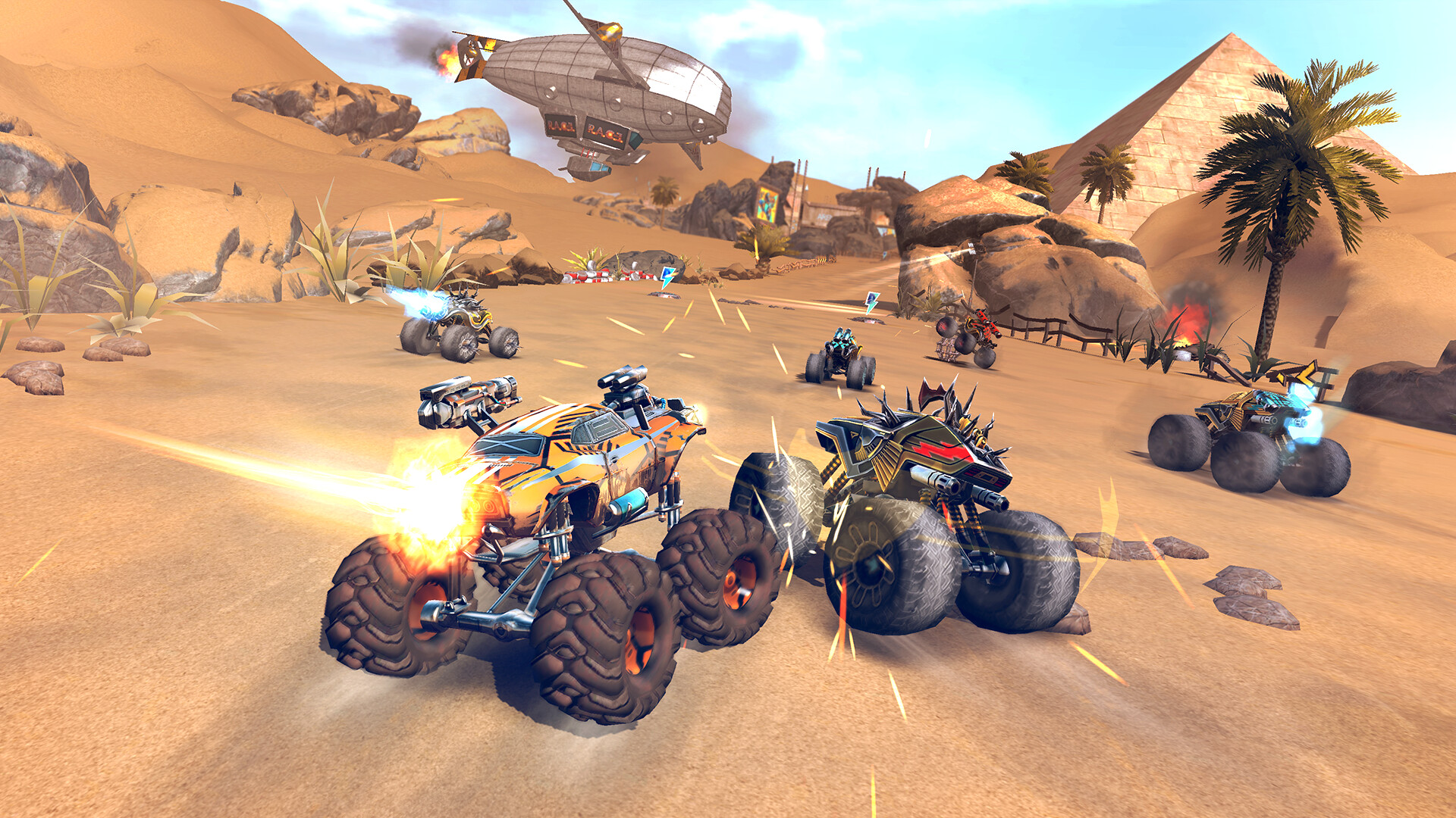 RACE: Rocket Arena Car Extreme screenshot 1