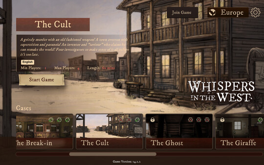 Screenshot z Whispers In The West - The Cult