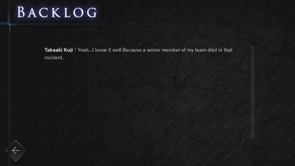 Screenshot z Tyrano Builder - Visual Novel GUI Pack #2 Color-Blue [kopanda UI]