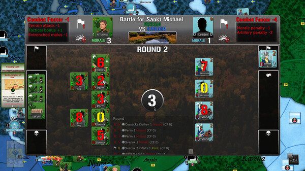 Screenshot z Wars Across The World: Finland 1808 Screenshot z Wars Across The World: Finland 1808