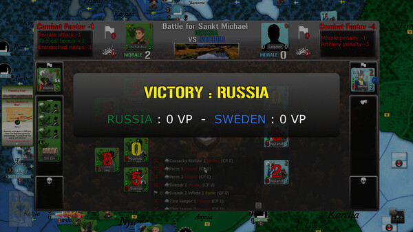 Screenshot z Wars Across The World: Finland 1808 Screenshot z Wars Across The World: Finland 1808