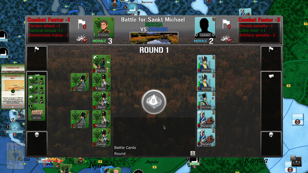 Screenshot z Wars Across The World: Finland 1808 Screenshot z Wars Across The World: Finland 1808