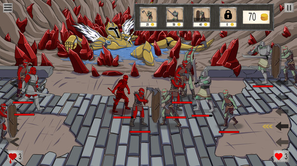 Screenshot z Ruined Kingdom