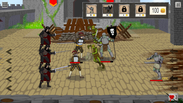 Screenshot z Ruined Kingdom