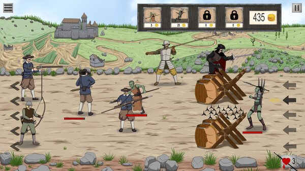 Screenshot z Ruined Kingdom