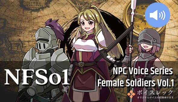 RPG Maker MV - NPC Female Soldiers Vol.1