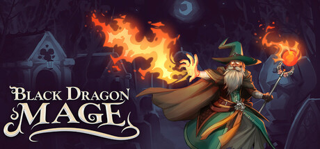 Black Dragon Mage Steam Banner