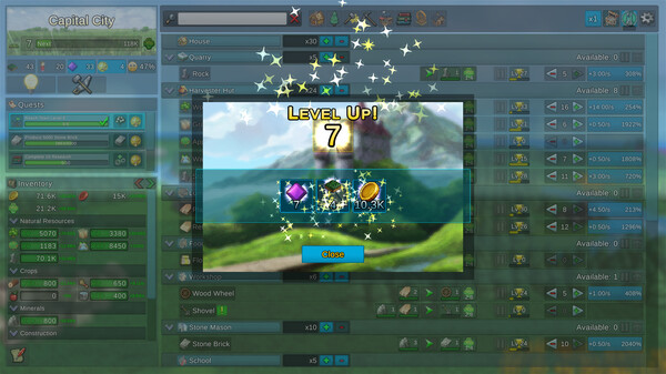 Скриншот 2 из игры Factory Town Idle