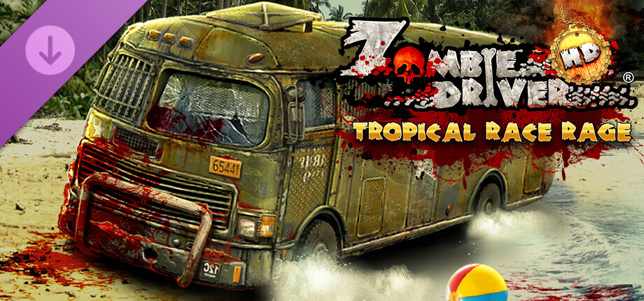 Zombie Driver HD Tropical Race Rage cover art