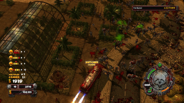 Zombie Driver HD Burning Garden of Slaughter