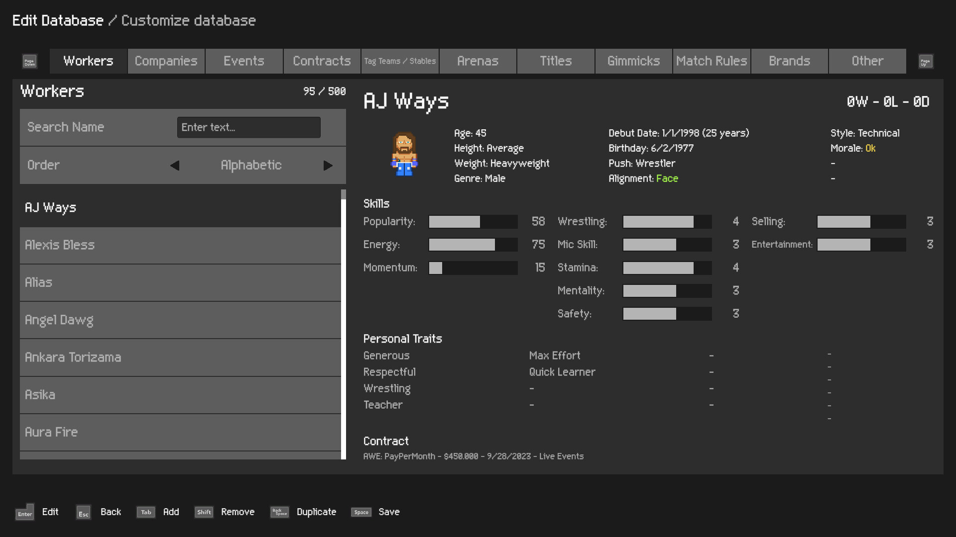 Wrestling Manager 2023 screenshot #3