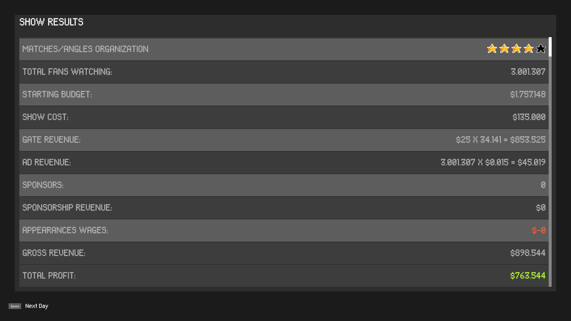 Wrestling Manager 2023 screenshot #7