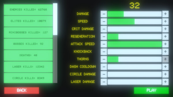 Screenshot z Geometric Hell