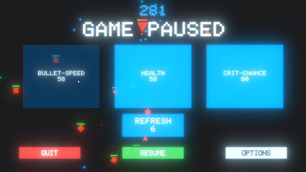 Screenshot z Geometric Hell