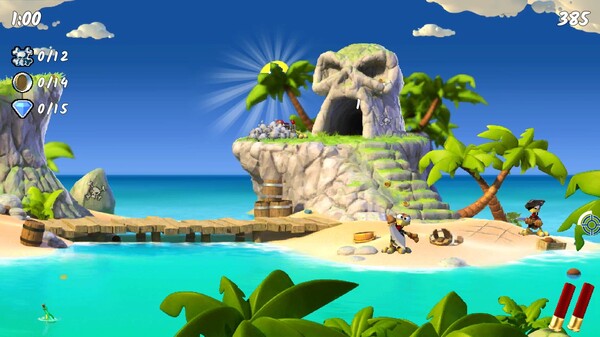 Moorhuhn Piraten - Crazy Chicken Pirates screenshot 1