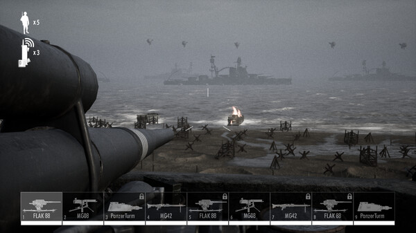 Screenshot z Beach Invasion 1944