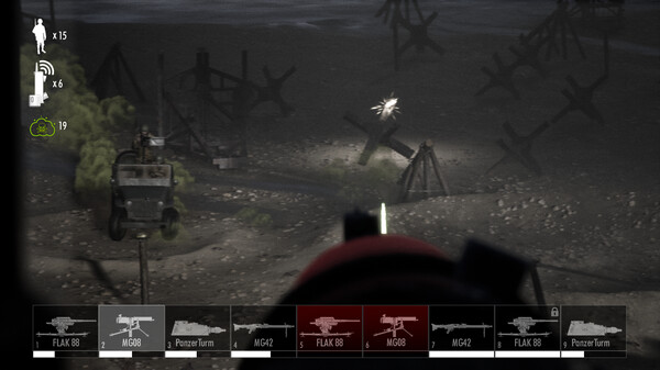 Screenshot z Beach Invasion 1944