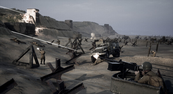 Screenshot z Beach Invasion 1944