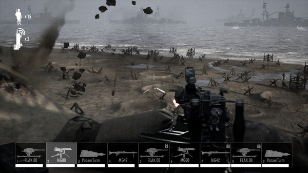 Screenshot z Beach Invasion 1944